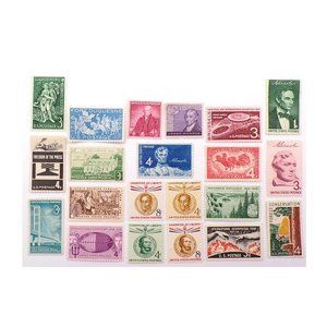 1958 United States Commemorative Stamp Year Set